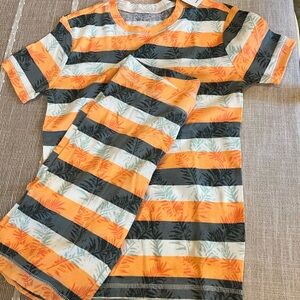 Gap organic shorts/tee pajamas